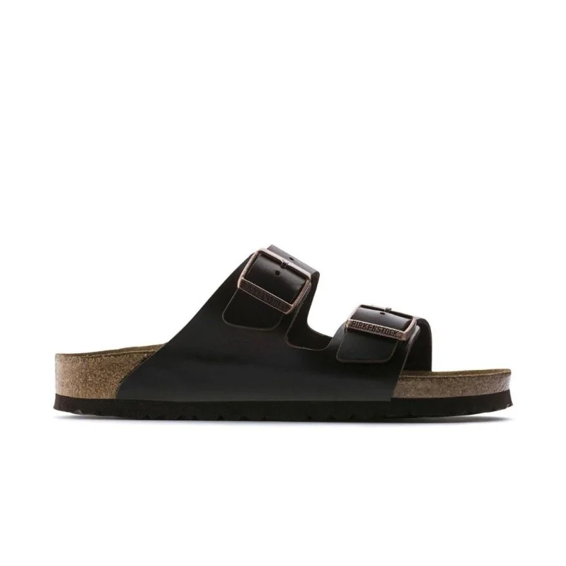 Birkenstock Arizona Soft Footbed - Brown Amalfi Leather Inflatable Shoe Look 