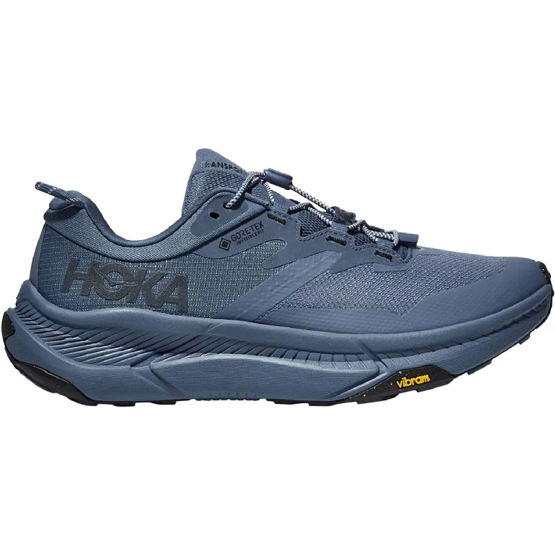 Men's Hoka Transport GTX Real Teal/Real Teal Mesh Desert Boot Utility Style  