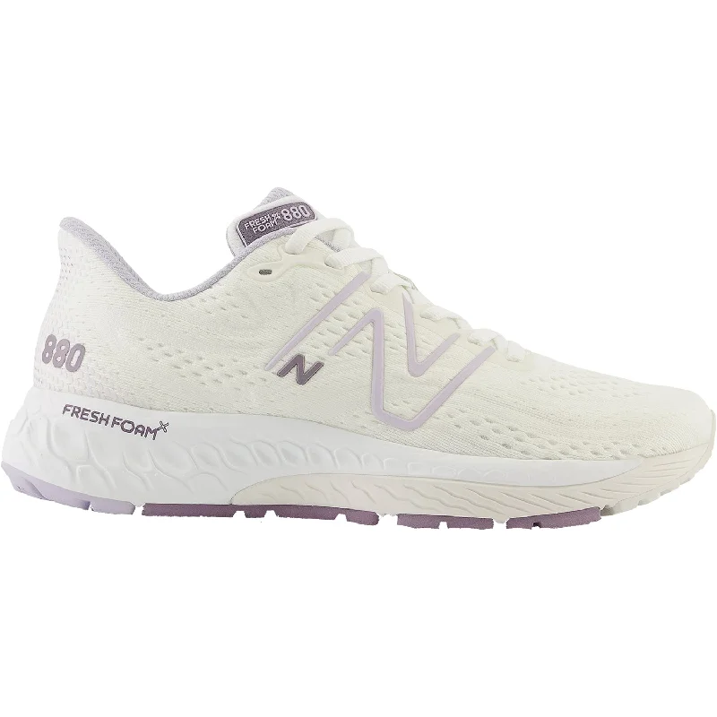 Women's New Balance W880U13 Fresh Foam X Sea Salt/Grey Violet Mesh Tech - Inspired Sneaker Look Women's New Balance W880U13 Fresh Foam X Sea Salt/Grey Violet Mesh Tech - Inspired Sneaker Look