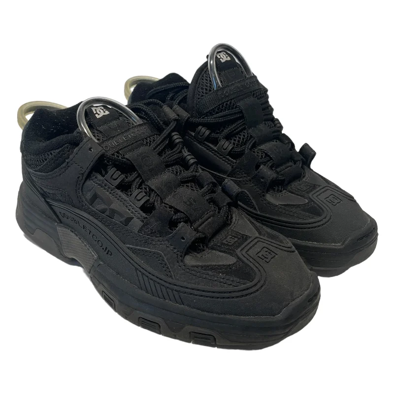 DC SHOES/Low-Sneakers/US 6/Cotton/BLK/Doublet Monochromatic Shoe Look  