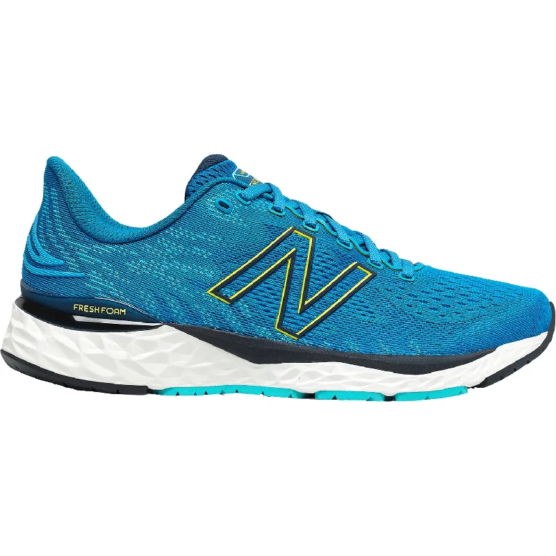 Men's New Balance Fresh Foam M880F11 Wave Blue/Virtual Sky Mesh Hiking Boot Durability Style  