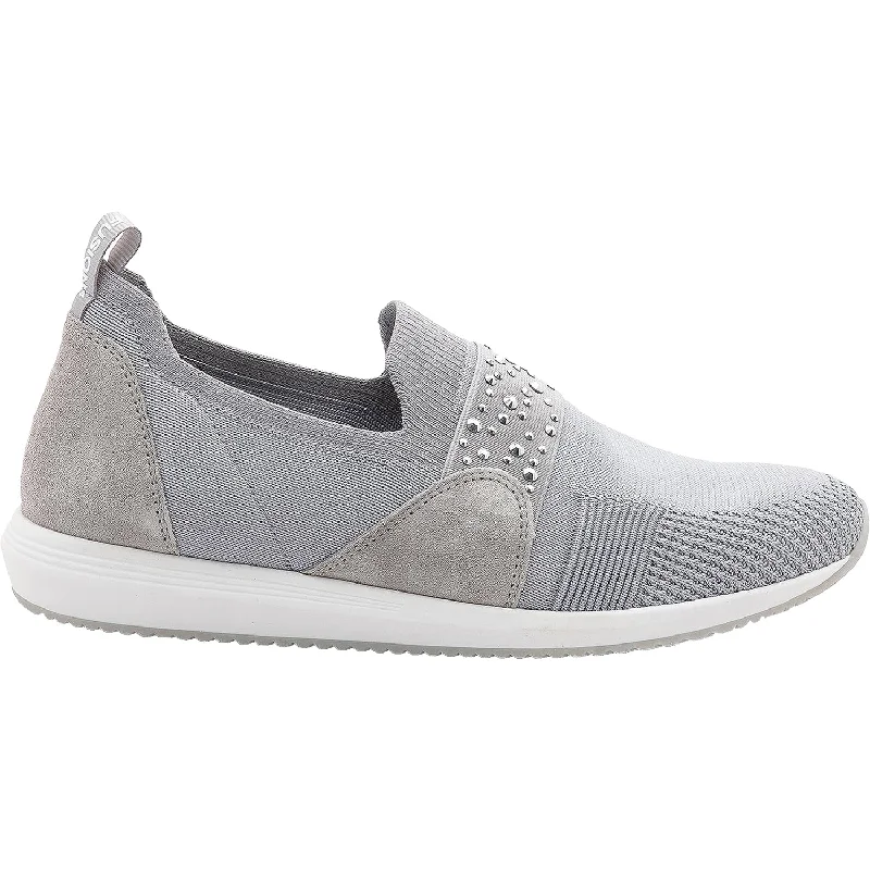 Women's Ara Lynn Pebble Wovenstretch Fabric/Suede British Gentleman Oxford Style  