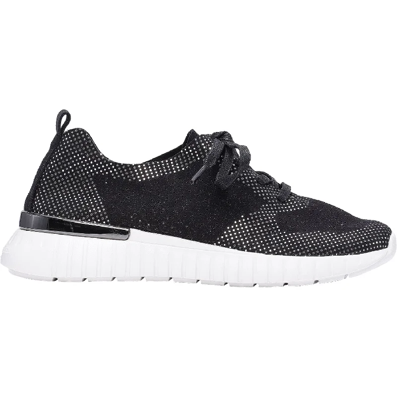Women's Ilse Jacobsen Tulip 4075 Black Synthetic Quilted Shoe Design  