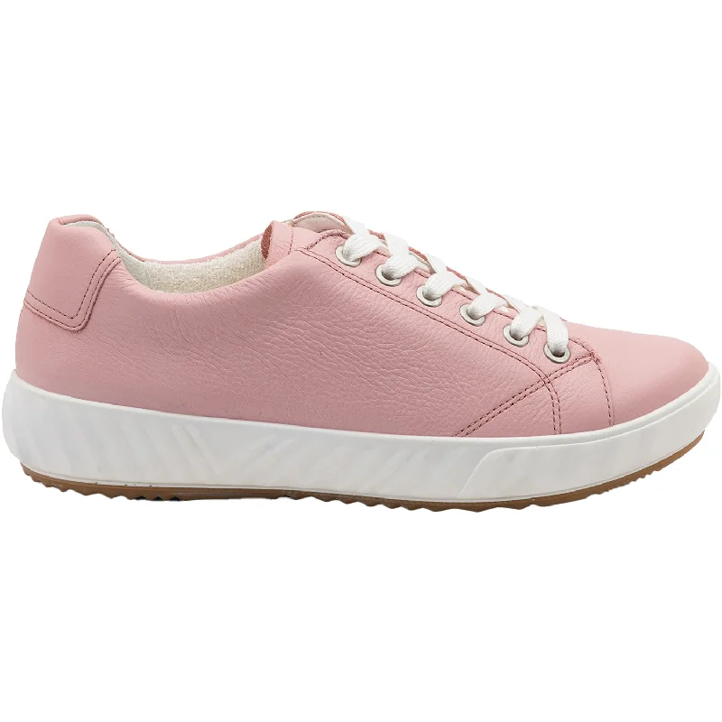 Women's Ara Alexandria Flamingo Leather Strap - Up Sandal Resort Style  