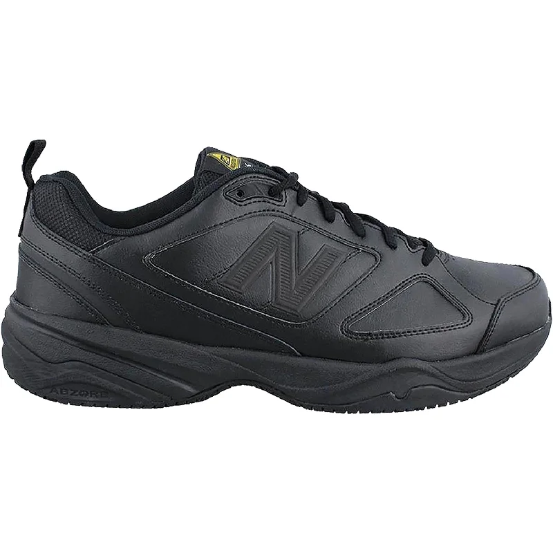 Men's New Balance MID626K2 Slip Resistant Black Leather Camouflage Print Boot Style  