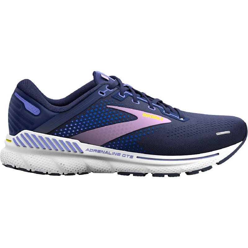 Women's Brooks Adrenaline GTS 22 Peacoat/Blue Iris/Rhapsody Mesh Suede Desert Boot 