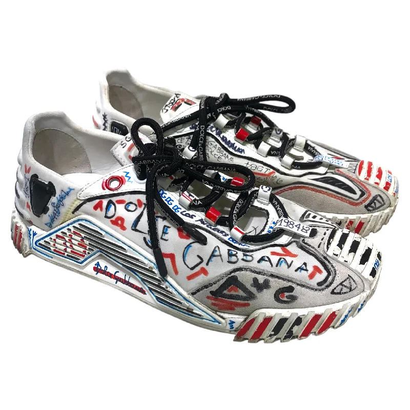 DOLCE&GABBANA/Low-Sneakers/US 9.5/All Over Print/WHT/DOLCE & GABBANA GRAFFITI Desert Boot Utility Style DOLCE&GABBANA/Low-Sneakers/US 9.5/All Over Print/WHT/DOLCE & GABBANA GRAFFITI Desert Boot Utility Style