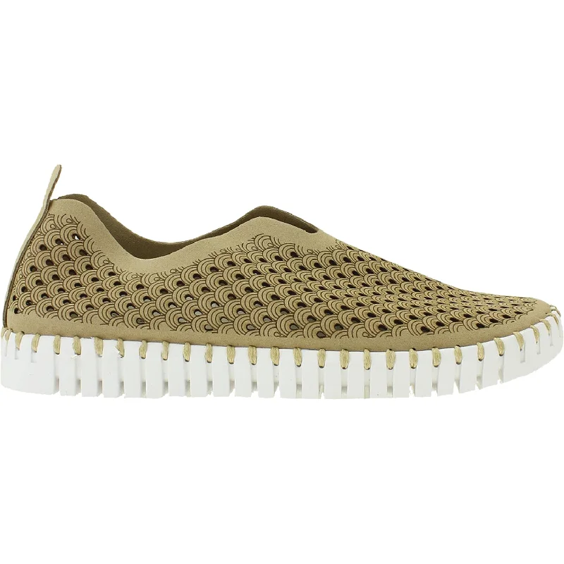Women's Ilse Jacobsen Tulip 139 Latte Synthetic Performance Running Sneaker Look  