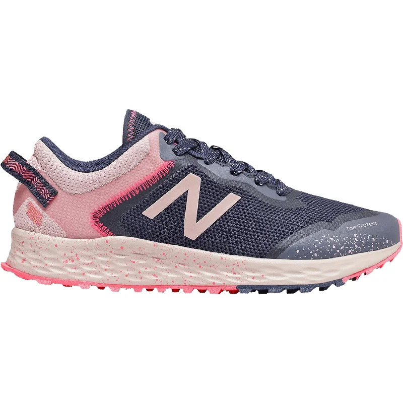 Women's New Balance WTARISR1 Fresh Foam Arishi Trail Saturn Pink/Guava Mesh Wingtip Oxford Design Women's New Balance WTARISR1 Fresh Foam Arishi Trail Saturn Pink/Guava Mesh Wingtip Oxford Design