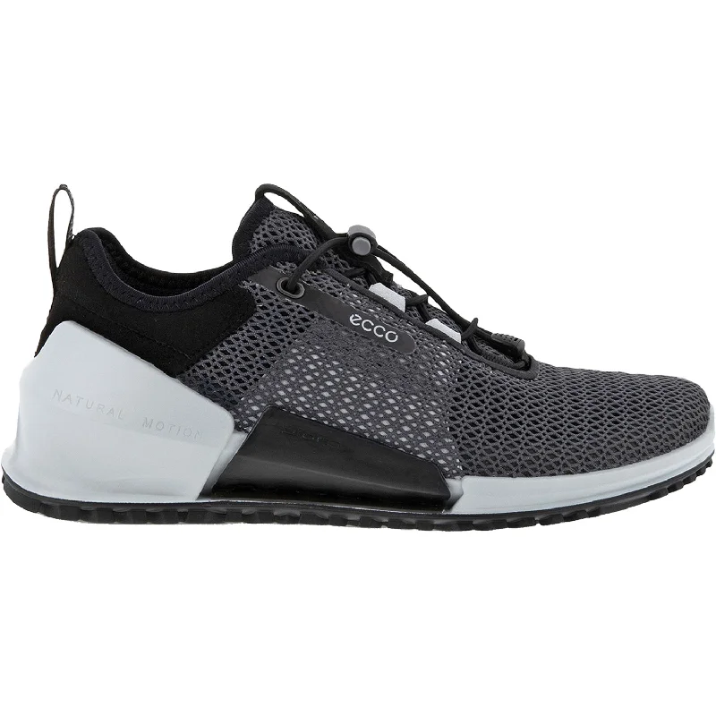 Women's Ecco Biom 2.0 Breathru Magnet/Black Mesh Hemp - Material Shoe Style  
