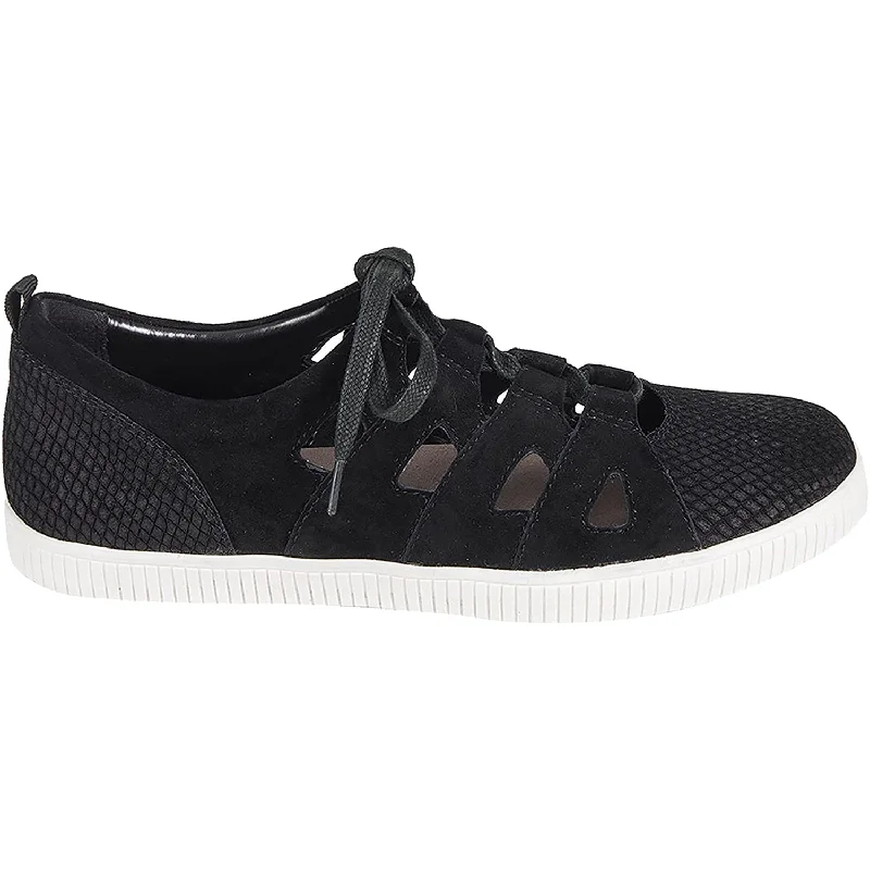Women's Earth Mulberry Black Nubuck Memory - Foam Slipper Look  