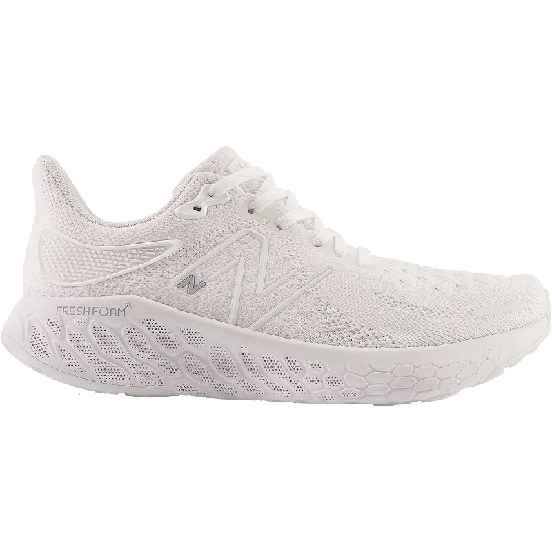Women's New Balance Fresh Foam X W108012W Arctic Fox Mesh Two - Tone Shoe Design  