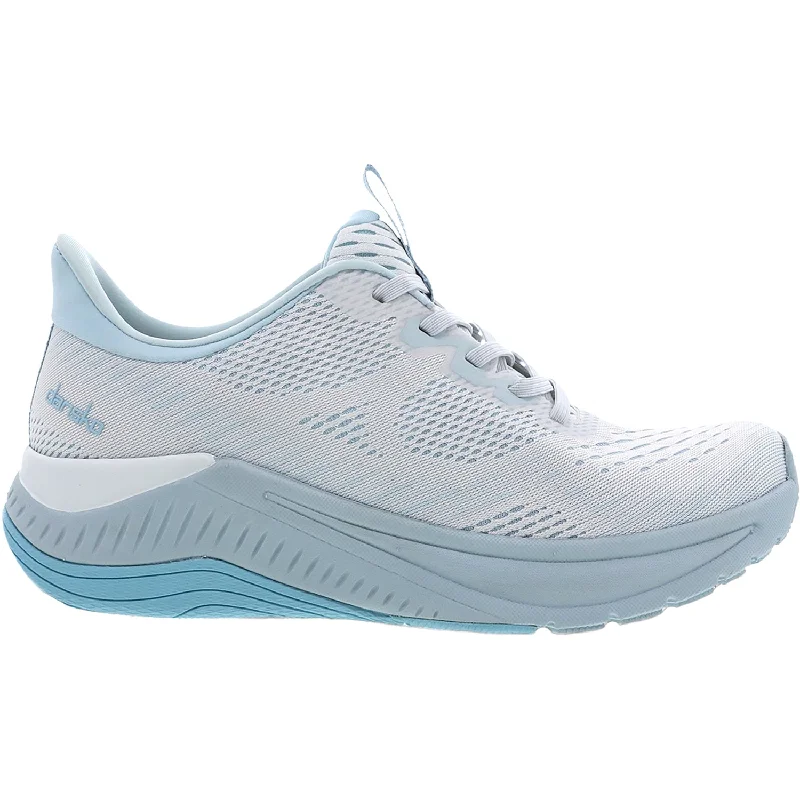 Women's Dansko Peony White Mesh Retro Basketball Sneaker Design  