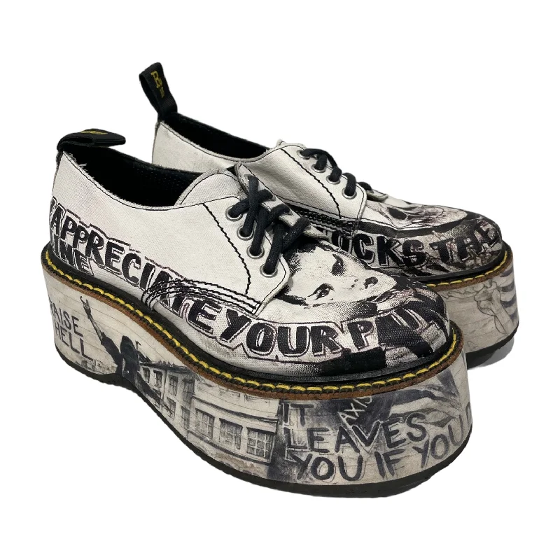 R13/Low-Sneakers/US 7/All Over Print/WHT/graffiti print Minimalist Sneaker Style  