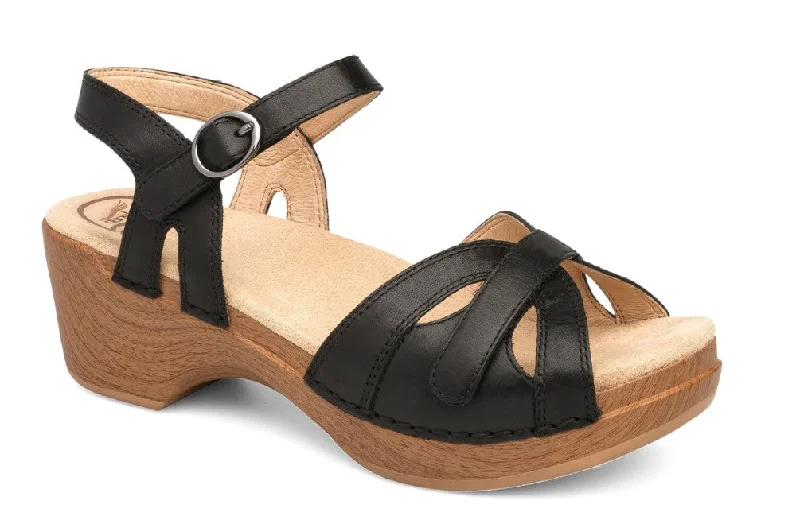 Women's Dansko Season 9849022200 Color: Black Vintage Oxford Appeal 
