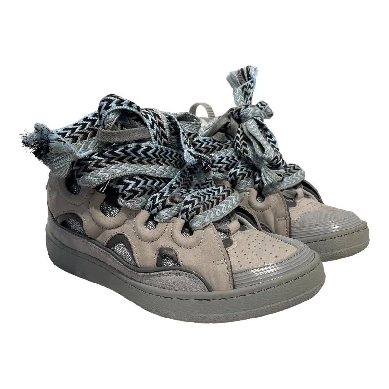 LANVIN/Low-Sneakers/US 7/Suede/GRY/CURB SHOES Suede Desert Boot 