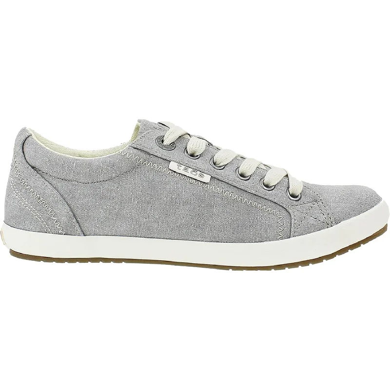 Women's Taos Star Grey Washed Canvas Vintage Oxford Appeal 