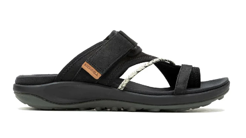 WOMEN'S TERRAN 4 POST SLIDE SANDAL | BLACK Smart - Shoe Functionality Style  