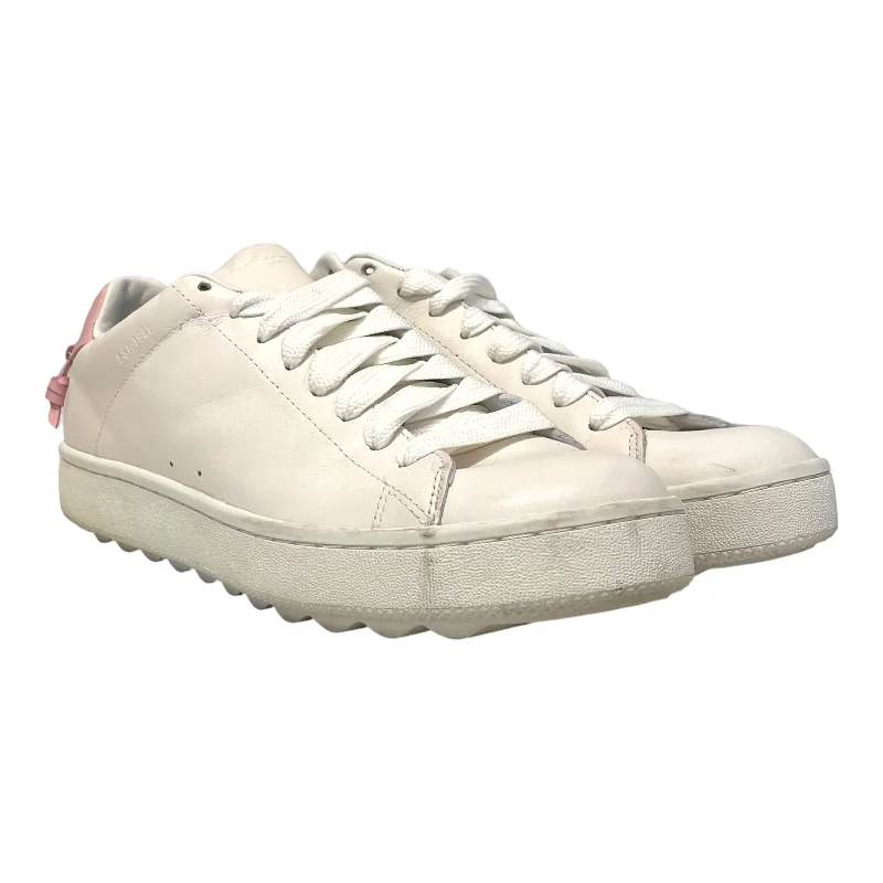 COACH/Low-Sneakers/US 9.5/Leather/WHT/Q8096 C101 Combat - Inspired Military Boot Look COACH/Low-Sneakers/US 9.5/Leather/WHT/Q8096 C101 Combat - Inspired Military Boot Look