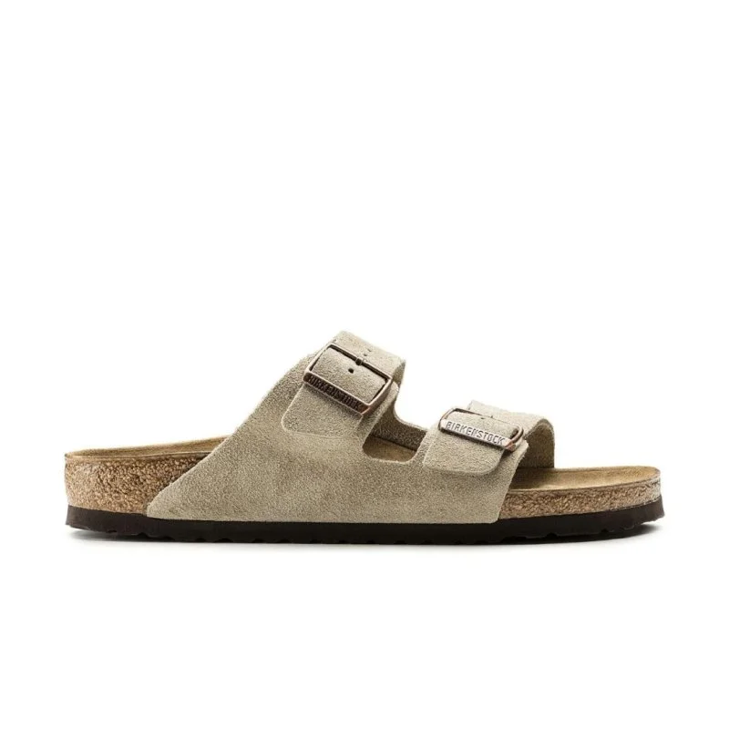 Birkenstock Arizona - Taupe Suede Bespoke Shoe Aesthetic 