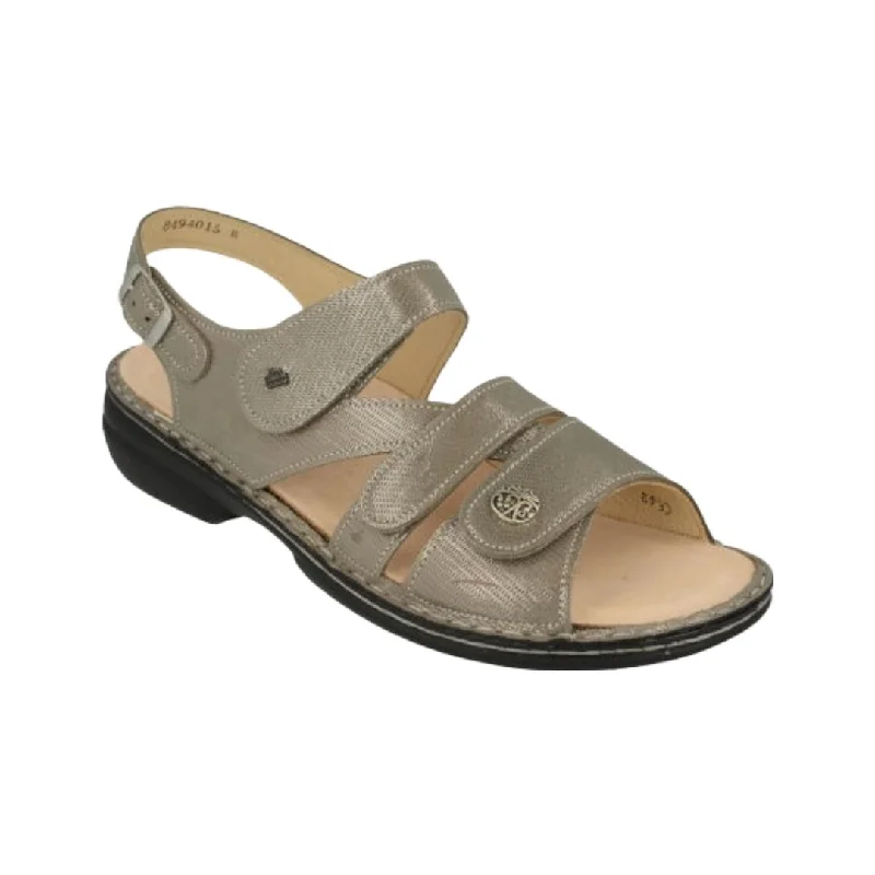 Finn Comfort Women's Gomera-S - Fango Campagnolo Lightweight Tennis Sneaker Look  