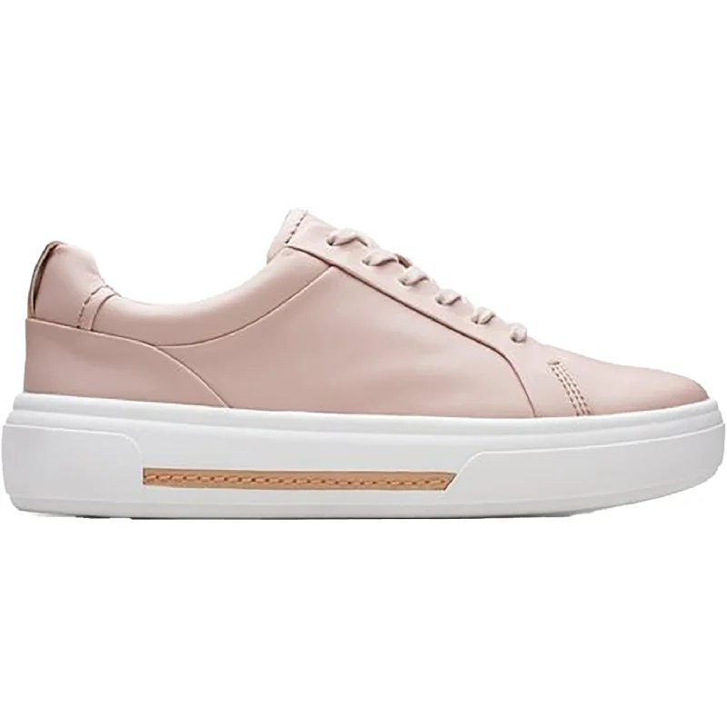 Women's Clarks Hollyhock Walk Rose Leather Elastic - Sided Chelsea Look  