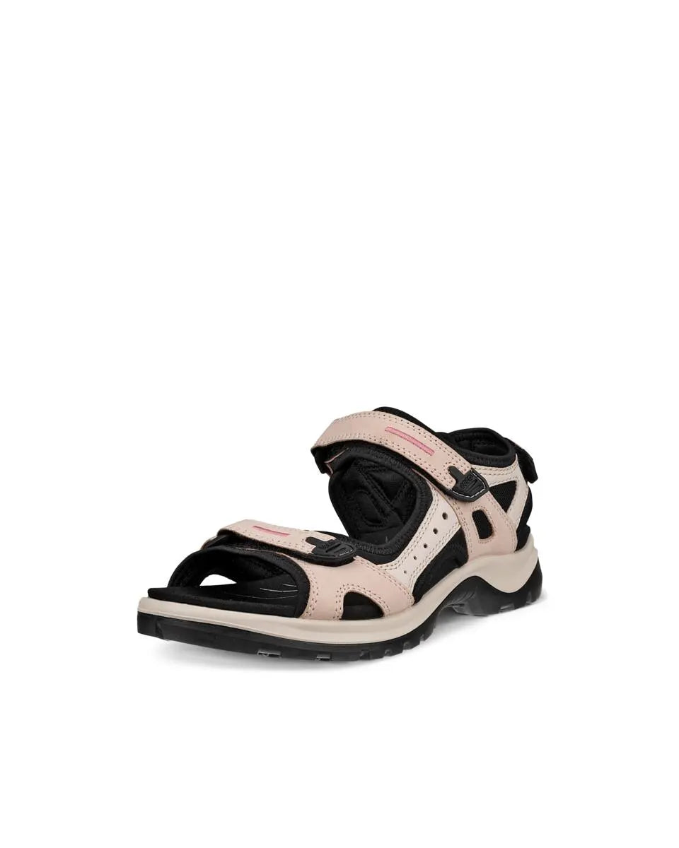 Ecco Offroad Yucatan Rose Dust/Limestone Women's Hemp - Material Shoe Style  