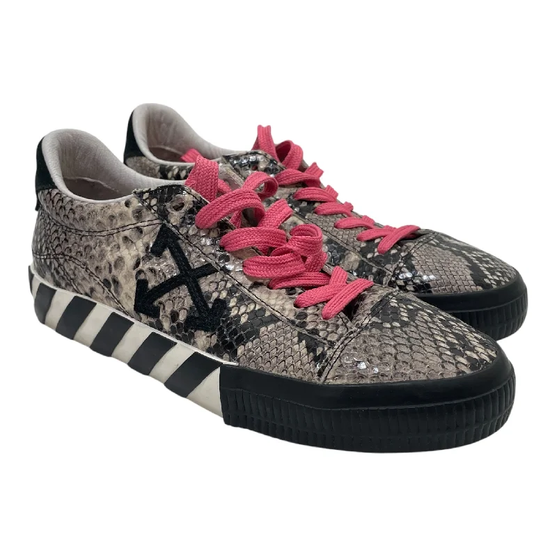 OFF-WHITE/Low-Sneakers/US 7.5/Animal Pattern/MLT/ Mod Oxford Design  