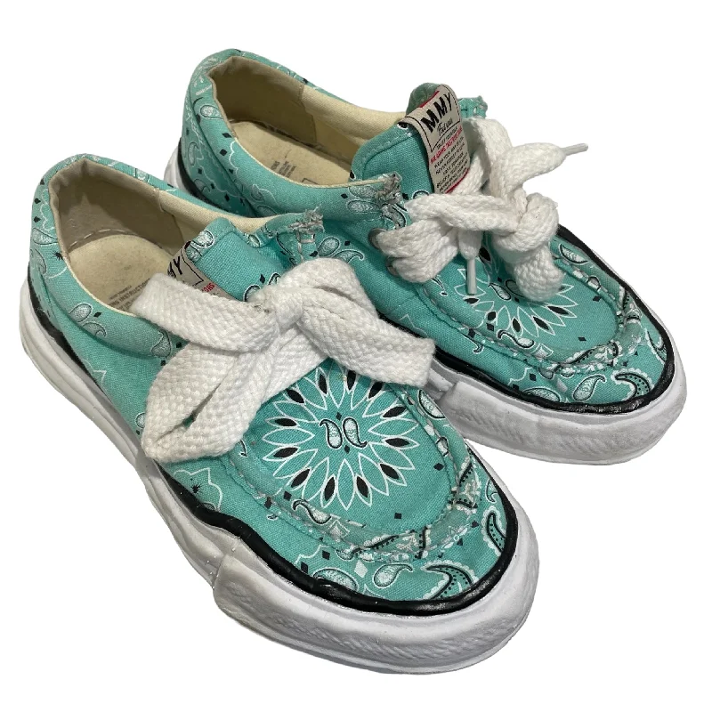 MIHARA YASUHIRO/Low-Sneakers/EU 37/Paisley/Cotton/IDG/ Paisley Print Shoe Design  