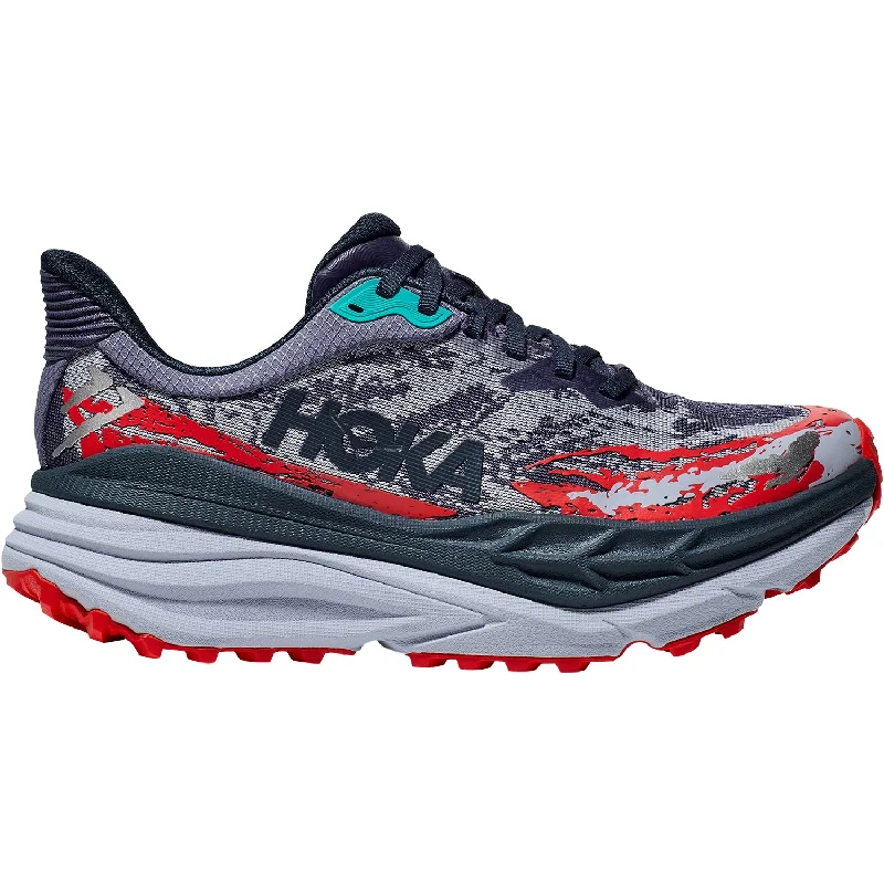 Women's Hoka Stinson ATR 7 Anchor/Gull Mesh Moccasin Soft - Sole Style  