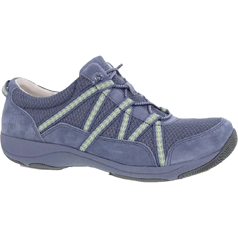 Women's Dansko Harlyn Blue Suede Artisan - Crafted Loafer Style  