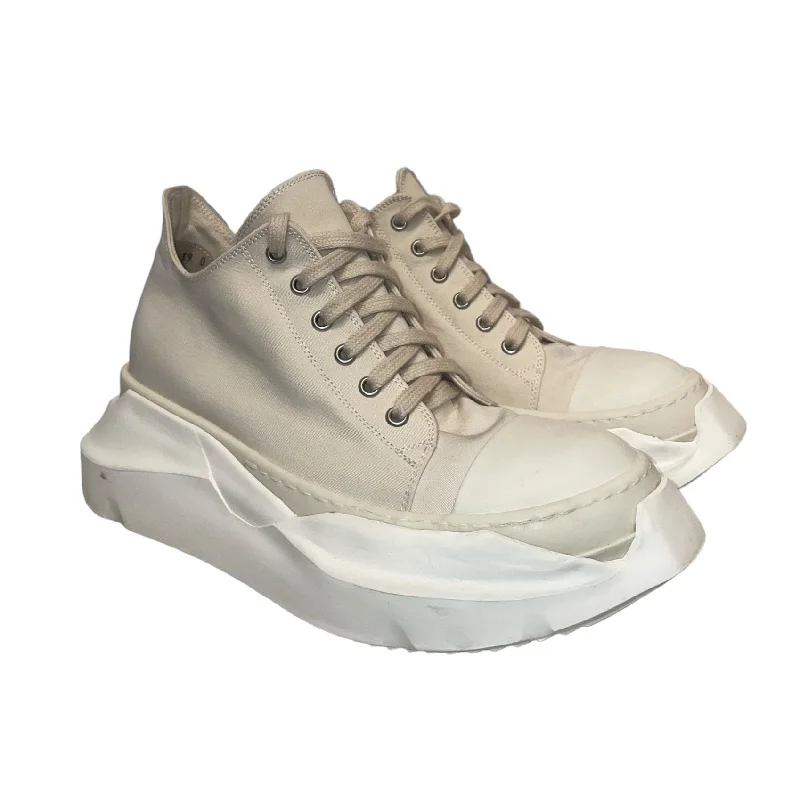 RICK OWENS DRKSHDW/Low-Sneakers/US 7.5/CRM/U-Tip/ Hemp - Material Shoe Style  