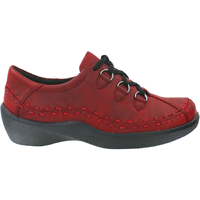 Women's Ziera Allsorts Rouge Trooper Leather Loose - Fit Slipper Style  