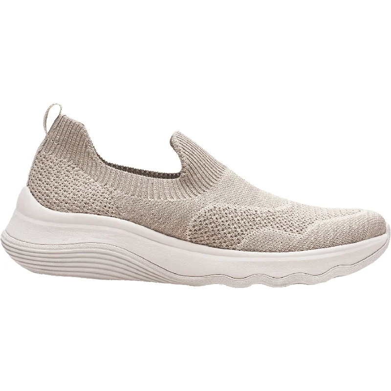 Women's Clarks Cloudsteppers Circuit Path Mauve Knit Fabric Open - Lacing Derby Look Women's Clarks Cloudsteppers Circuit Path Mauve Knit Fabric Open - Lacing Derby Look