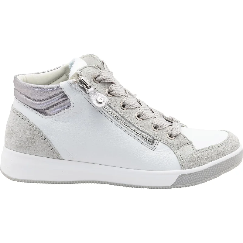 Women's Ara Rei Fog Suede Lightweight Tennis Sneaker Look  
