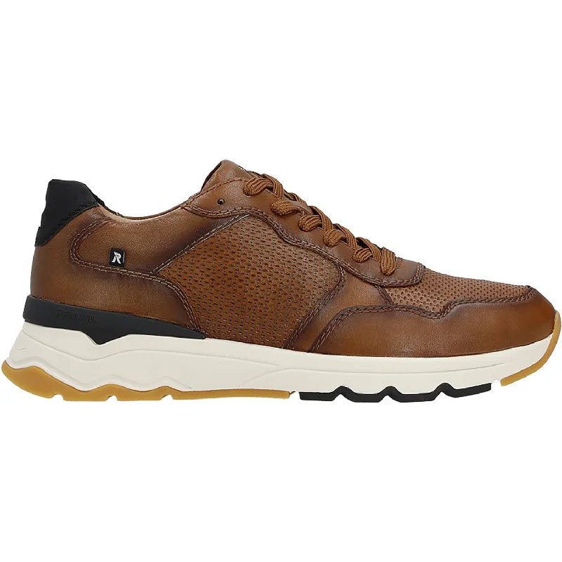 Men's Rieker U0900-24 Zed 00 Schoko/Schwarz Leather Aesthetic  