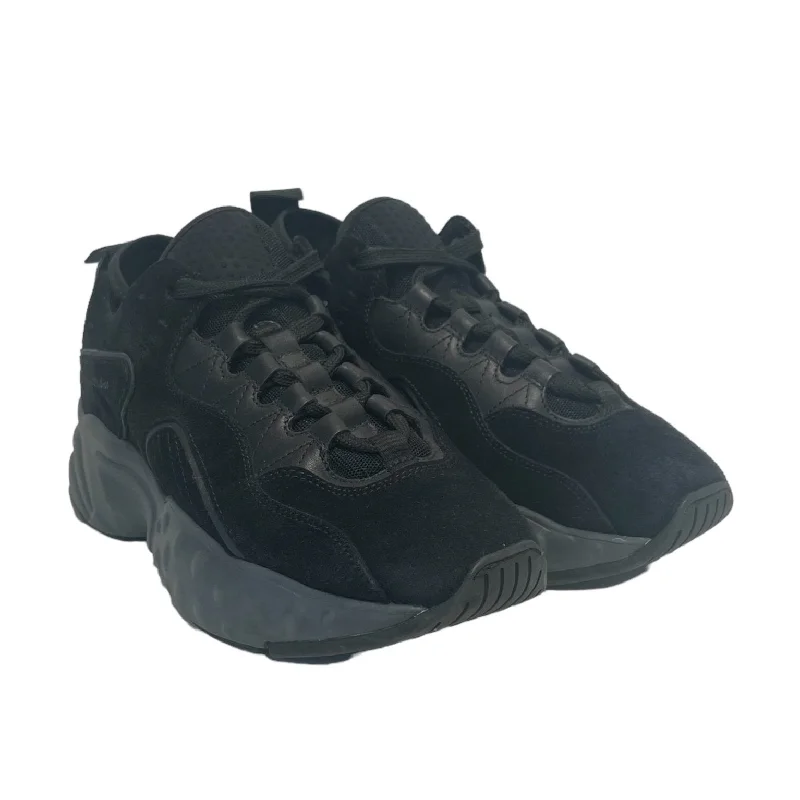 Acne Studios/Low-Sneakers/EU 37/Suede/BLK/Chunky sole suede Ivy League - Inspired Derby Look Acne Studios/Low-Sneakers/EU 37/Suede/BLK/Chunky sole suede Ivy League - Inspired Derby Look