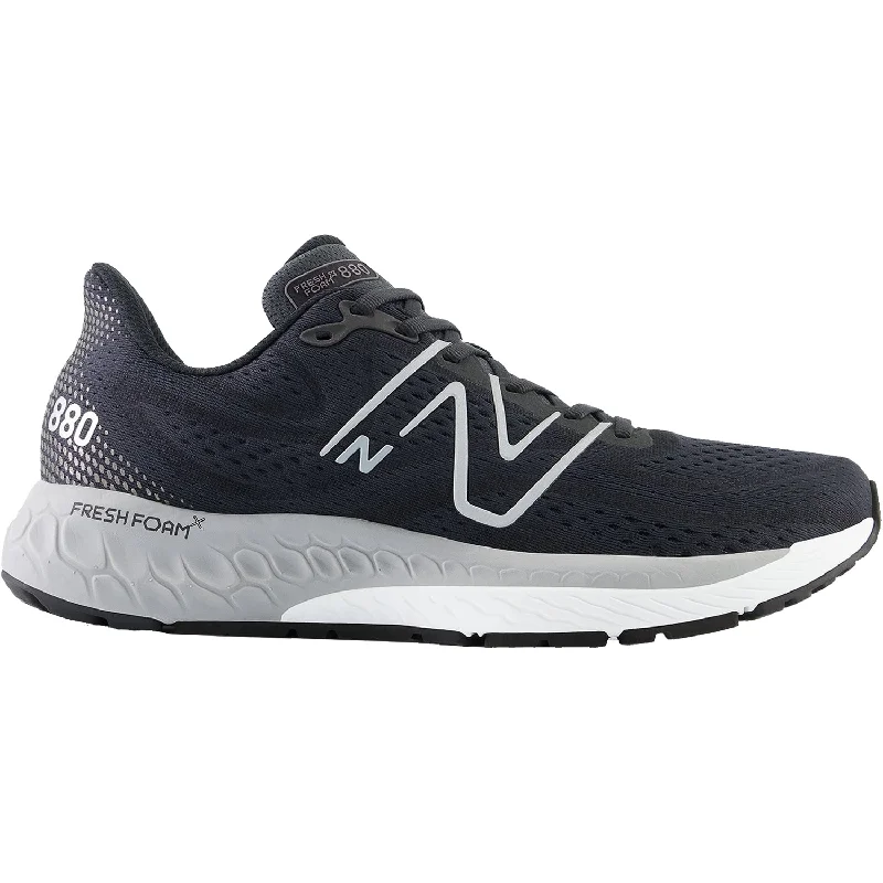 Men's New Balance M880K13 Fresh Foam X Phantom/Black Metallic/White Mesh Ivy League - Inspired Derby Look Men's New Balance M880K13 Fresh Foam X Phantom/Black Metallic/White Mesh Ivy League - Inspired Derby Look
