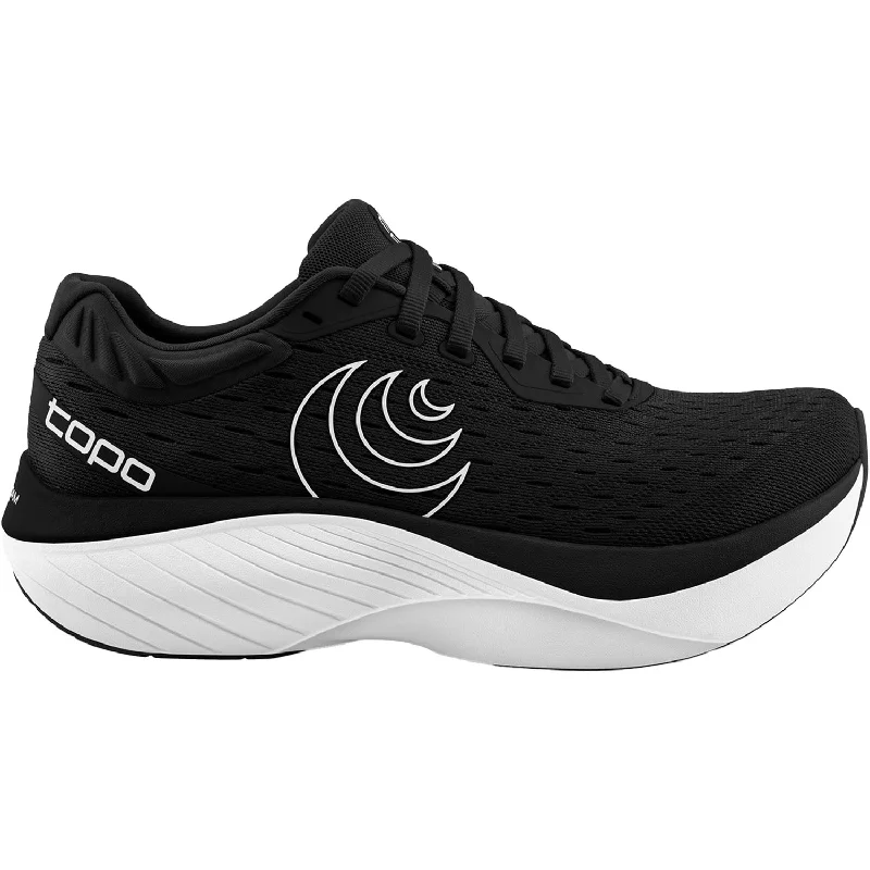 Women's Topo Atmos Black/White Mesh Beaded Moccasin Design 