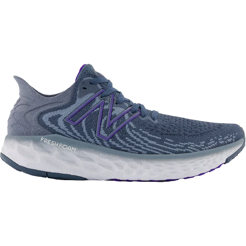 Women's New Balance Fresh Foam W1080R11 Deep Ocean Grey Synthetic/Mesh Blue Coast Loafer Aesthetic Women's New Balance Fresh Foam W1080R11 Deep Ocean Grey Synthetic/Mesh Blue Coast Loafer Aesthetic