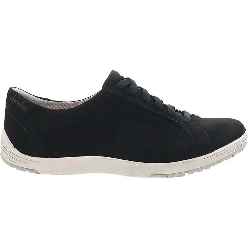 Women's Dansko Leela Black Nubuck Art Deco - Inspired Shoe Look  
