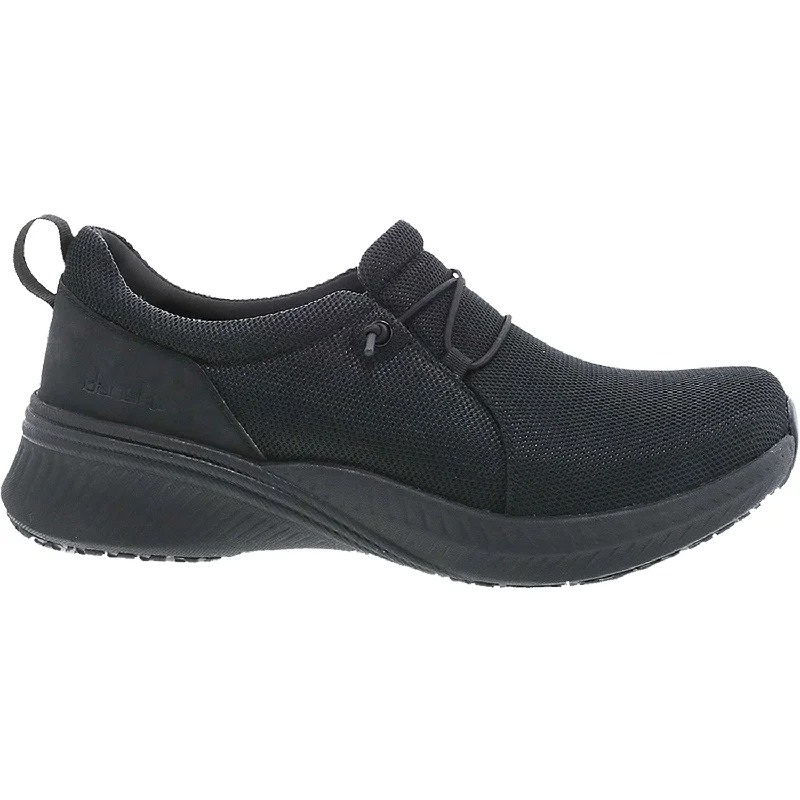 Women's Dansko Marlee Black Mesh Tech - Inspired Sneaker Look  