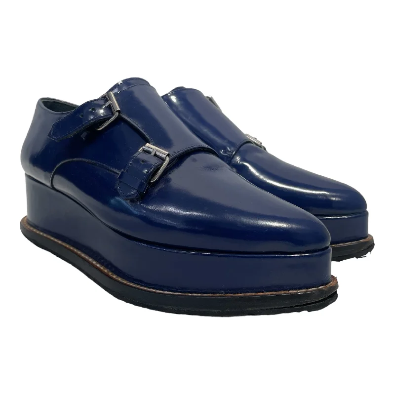 OPENING CEREMONY///Low-Sneakers/US 6/Plain/Faux Leather/NVY//W [Designers] Design/ Business Monk Strap Style  