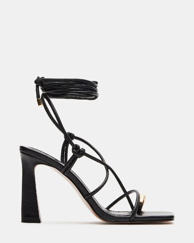 KARMA BLACK Tassel Driving Shoe Look 