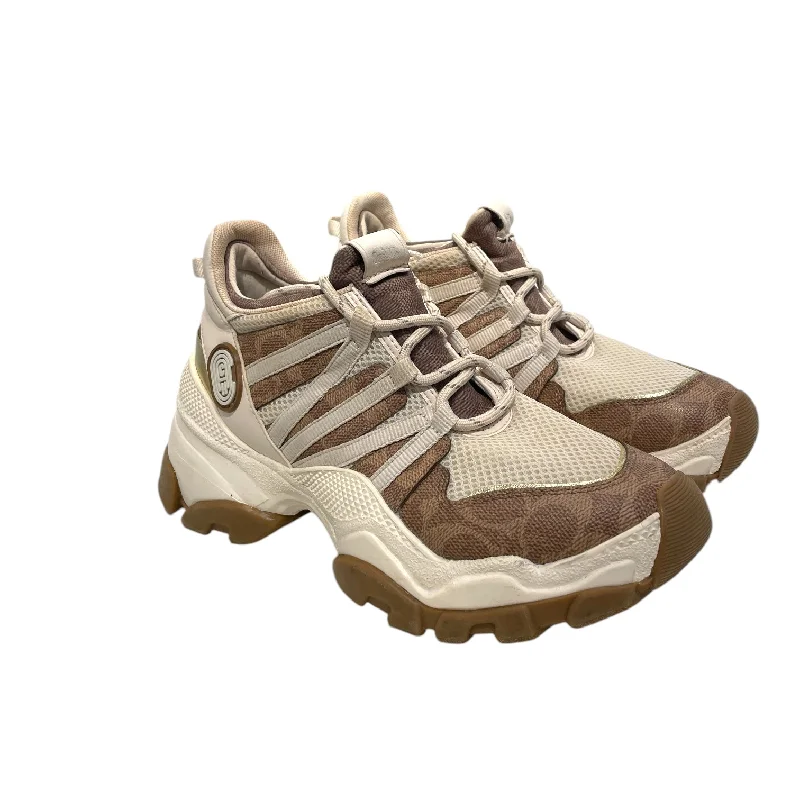 COACH/Low-Sneakers/EU 39.5/Leather/CML/TRAINER SHOES Ivy League Loafer Look 