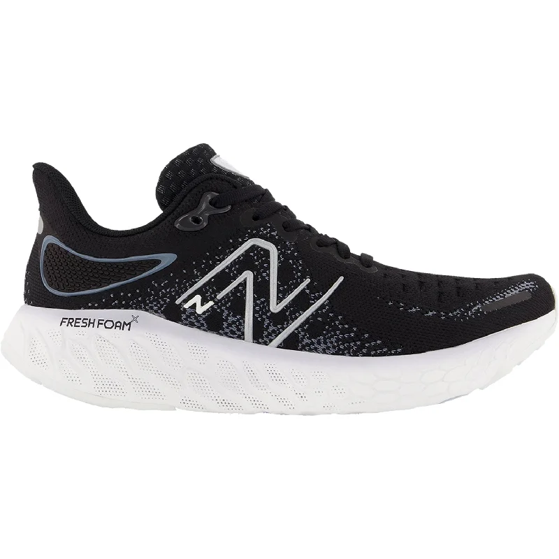 Women's New Balance Fresh Foam X W1080B12 Black/Thunder/Violet Haze Mesh Inflatable Shoe Look Women's New Balance Fresh Foam X W1080B12 Black/Thunder/Violet Haze Mesh Inflatable Shoe Look