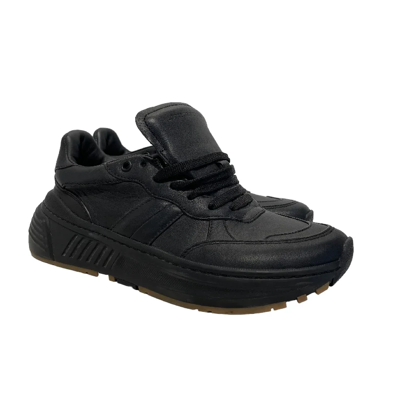 BOTTEGA VENETA/Low-Sneakers/US 8/Leather/BLK/ Ivy League Loafer Look 