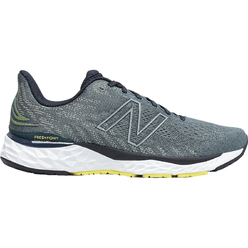 Men's New Balance Fresh Foam M880T11 Ocean Grey Mesh Strap - Up Sandal Resort Style  