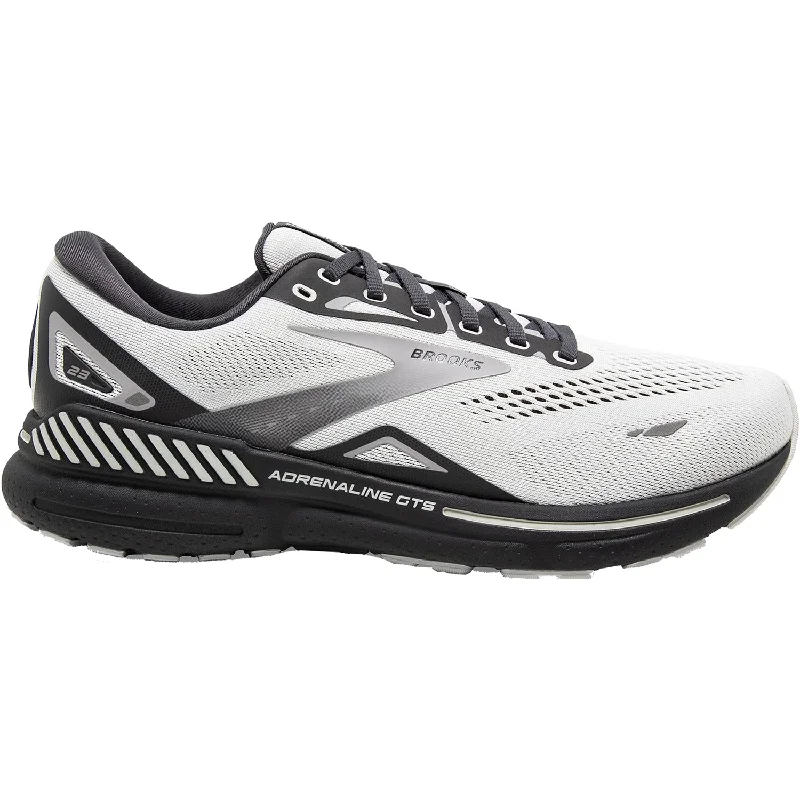 Men's Brooks Adrenaline GTS 23 Oyster/Ebony/Alloy Mesh Suede Desert Boot 