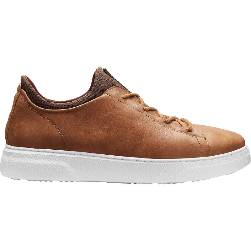 Men's Samuel Hubbard Flight Burnished Tan Leather Moccasin Soft - Sole Style  